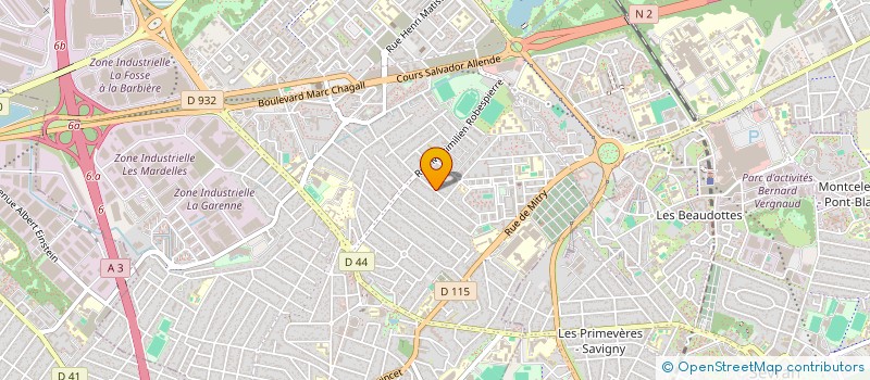 localisation de l'entreprise MONSIEUR JUBA BOUASSEL à AULNAY-SOUS-BOIS