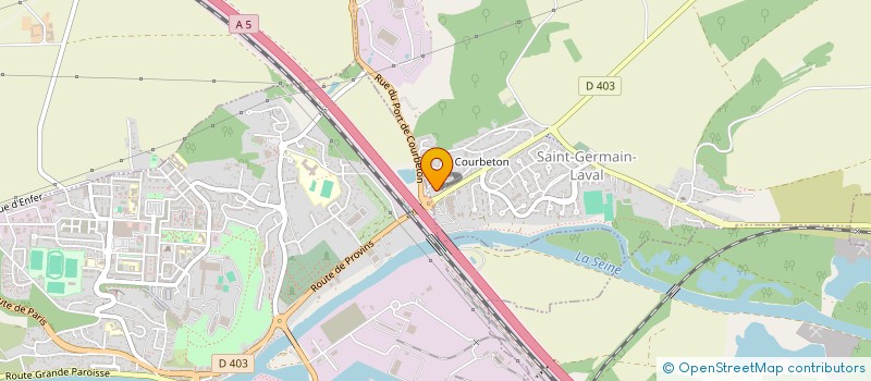 localisation de l'entreprise MONSIEUR JUBA CHEROUAK  SAINT-GERMAIN-LAVAL