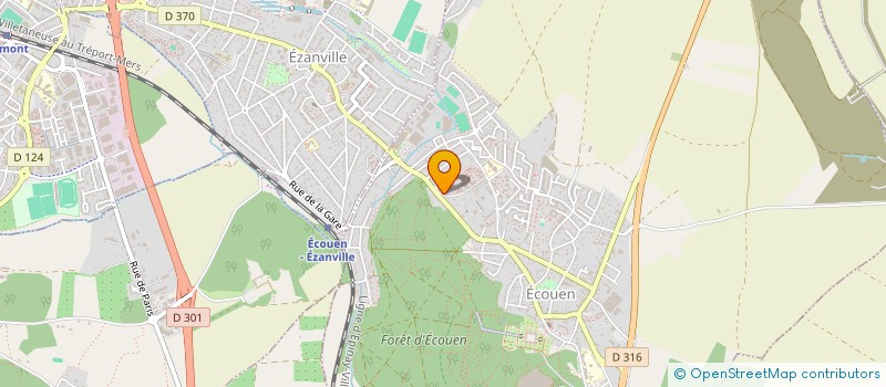 localisation de l'entreprise MONSIEUR JUBA HADDADJ  ECOUEN