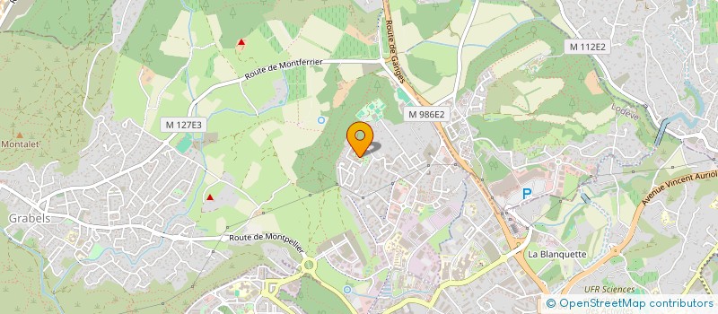 localisation de l'entreprise MONSIEUR JUBA KADI à GRABELS