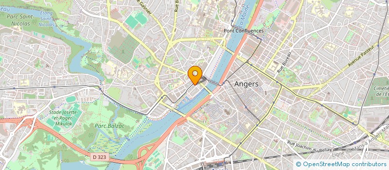 localisation de l'entreprise MONSIEUR JUBA KAOUDJT  ANGERS