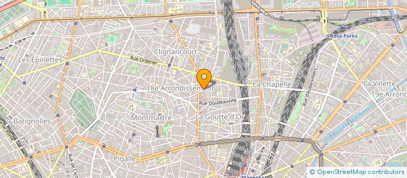 localisation de l'entreprise MONSIEUR JUBA MAMMERI à PARIS