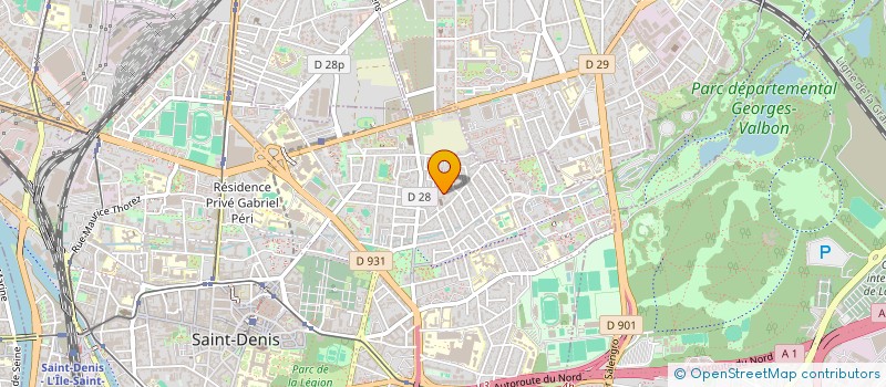 localisation de l'entreprise MONSIEUR JUBA NAHI à SAINT-DENIS