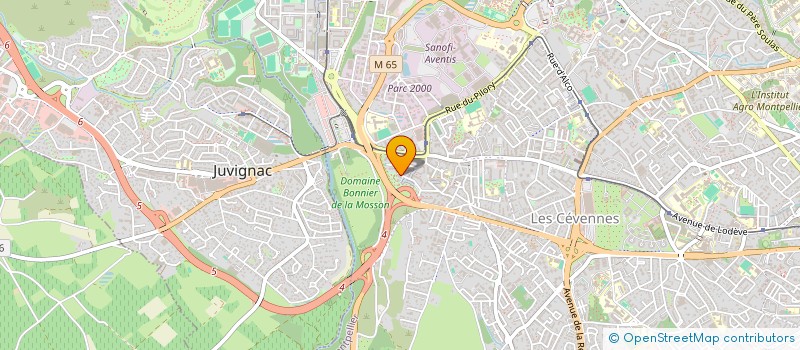 localisation de l'entreprise MONSIEUR JUBA NAIT RABAH à MONTPELLIER