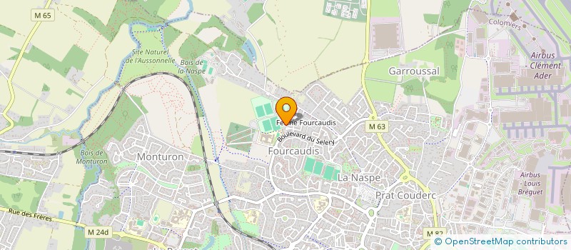 localisation de l'entreprise MONSIEUR JUBA OUMESSAOUD à COLOMIERS