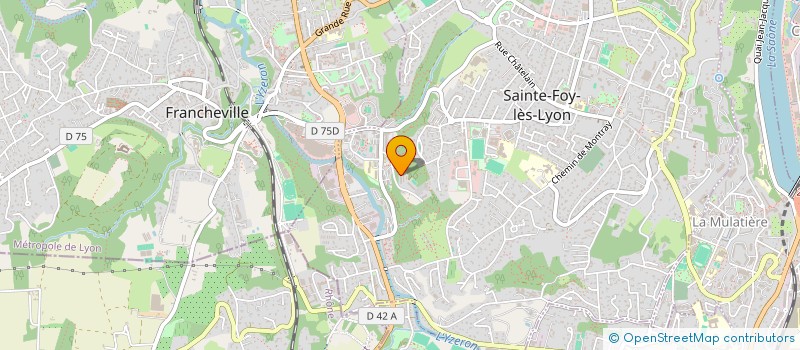 localisation de l'entreprise MONSIEUR JUBRAN HABASH à SAINTE-FOY-LES-LYON