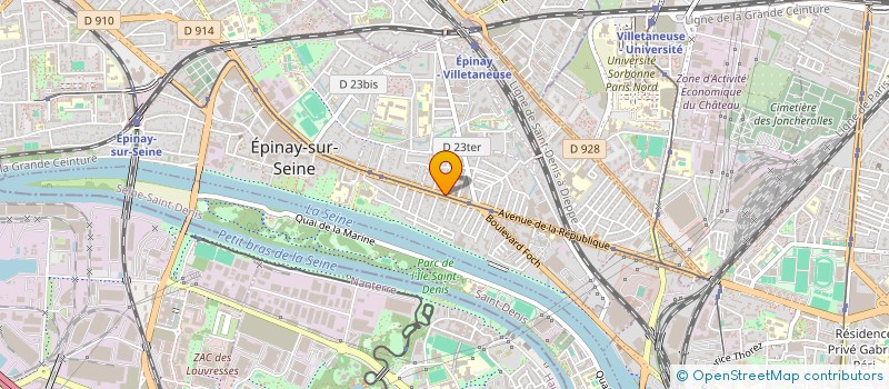 localisation de l'entreprise MONSIEUR JUDE BERNARD à EPINAY-SUR-SEINE