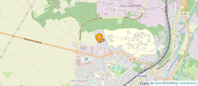 localisation de l'entreprise MONSIEUR JUDE DUPUY  SAINT-DENIS