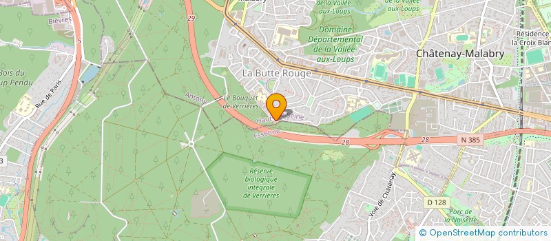 localisation de l'entreprise MONSIEUR JUDE FORTUNE  CHATENAY-MALABRY