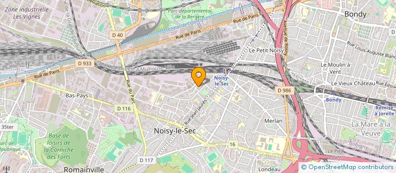 localisation de l'entreprise MONSIEUR JUDE PAUL  IVRY-SUR-SEINE