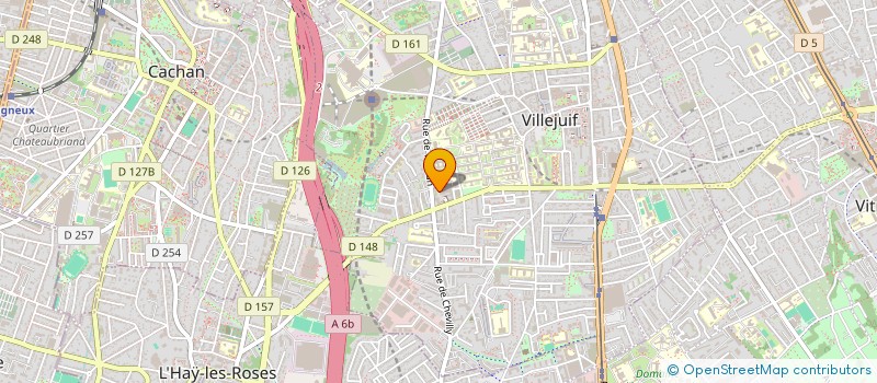 localisation de l'entreprise MONSIEUR JUDE THADDEUS LISSAGBE à VILLEJUIF