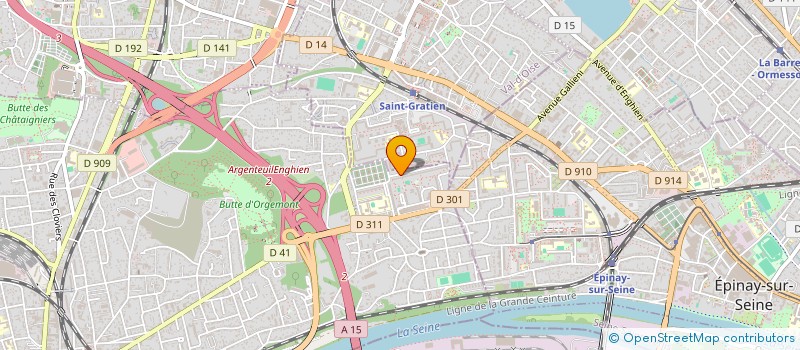 localisation de l'entreprise MONSIEUR JUDE ULYSSE  ARGENTEUIL