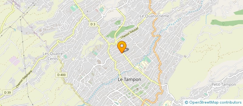 localisation de l'entreprise MONSIEUR JUDE XAVIER à LE TAMPON