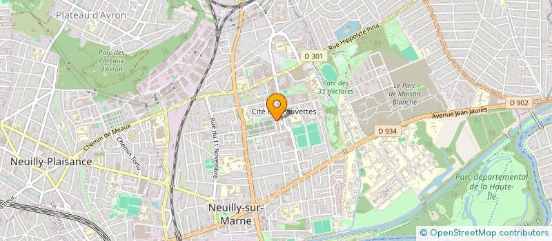 localisation de l'entreprise MONSIEUR JUDEE SOULEYMANE NAZIM à NEUILLY-SUR-MARNE