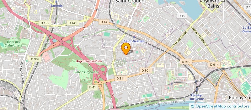 localisation de l'entreprise MONSIEUR JUDENOR ALEXANDRE  SAINT-GRATIEN