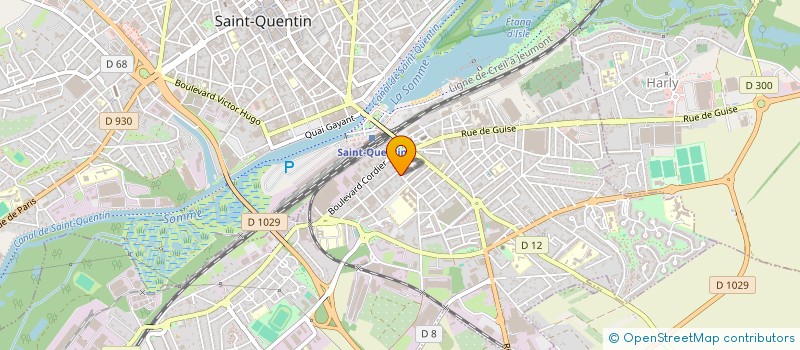 localisation de l'entreprise MONSIEUR JUDES ABDOUL à SAINT-QUENTIN