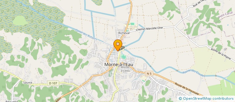 localisation de l'entreprise MONSIEUR JUDES LAGRIN à MORNE-A-L'EAU