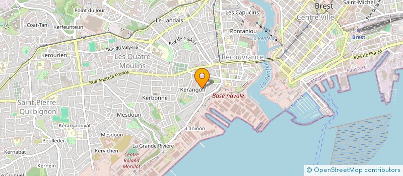 localisation de l'entreprise MONSIEUR JUDICAEL COSTA à BREST