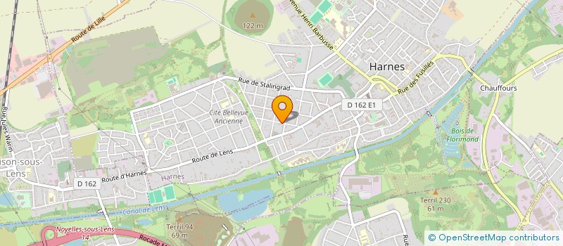 localisation de l'entreprise MONSIEUR JUDICAEL DERACHE  PONT-A-VENDIN