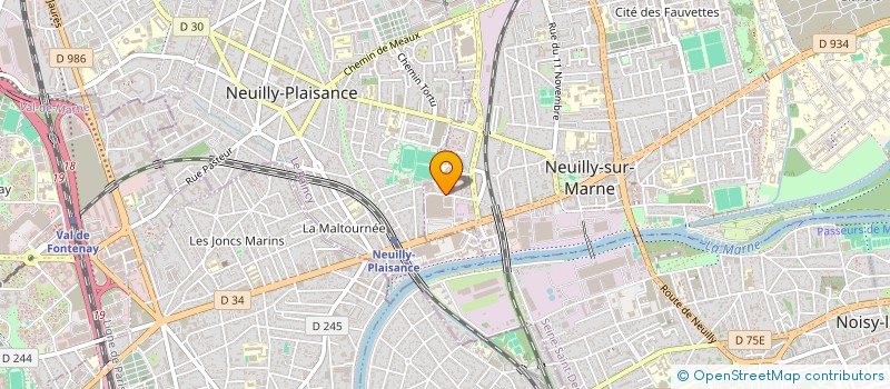 localisation de l'entreprise MONSIEUR JUDICAEL DIE à NEUILLY-SUR-MARNE