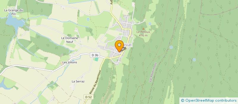 localisation de l'entreprise MONSIEUR JUDICAEL DOS SANTOS  VAL-REVERMONT