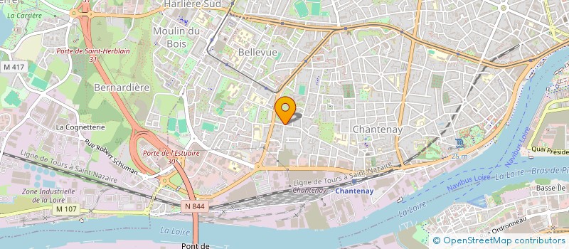 localisation de l'entreprise MONSIEUR JUDICAEL DUBRAY  NANTES