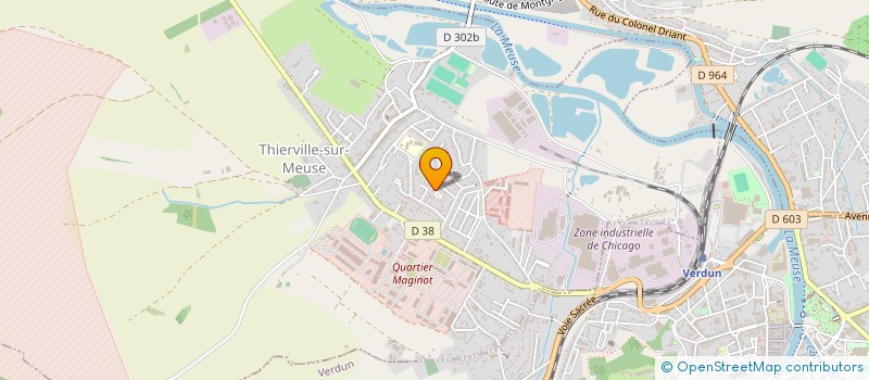 localisation de l'entreprise MONSIEUR JUDICAEL DUGRAVOT à THIERVILLE-SUR-MEUSE