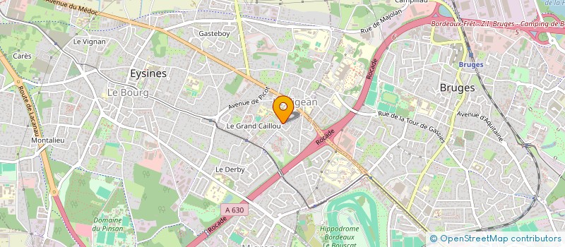 localisation de l'entreprise MONSIEUR JUDICAEL FIRINGA à EYSINES