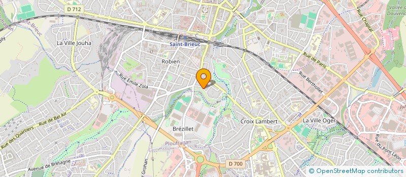 localisation de l'entreprise MONSIEUR JUDICAEL GAULTIER DE LA FERRIERE à SAINT-BRIEUC