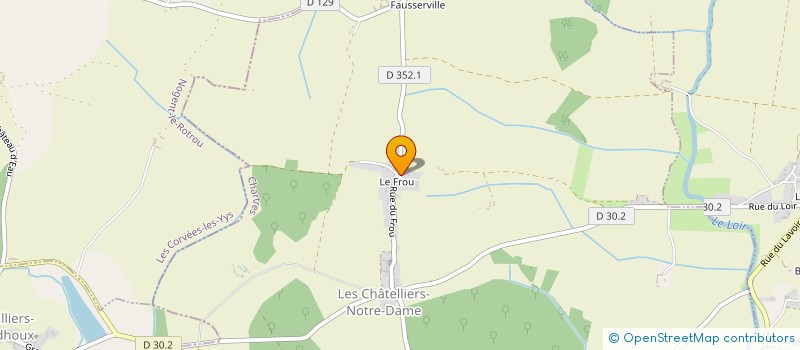 localisation de l'entreprise MONSIEUR JUDICAEL GERARD à LES CHATELLIERS-NOTRE-DAME