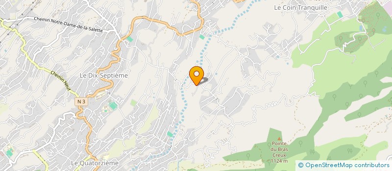 localisation de l'entreprise MONSIEUR JUDICAEL GRONDIN  LE TAMPON