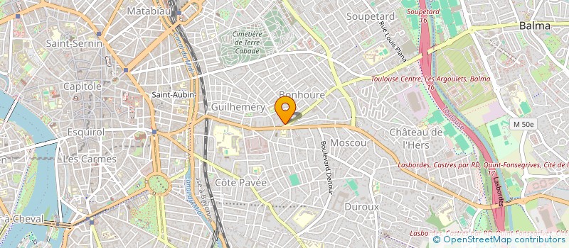 localisation de l'entreprise MONSIEUR JUDICAEL HUMBERT à TOULOUSE