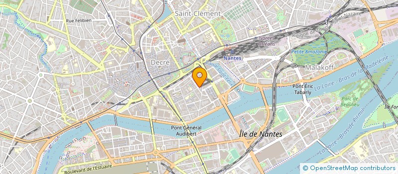 localisation de l'entreprise MONSIEUR JUDICAEL LAPOUSSINIERE à NANTES