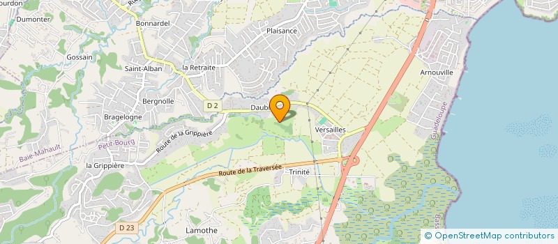 localisation de l'entreprise MONSIEUR JUDICAEL MANCEL  PETIT-BOURG