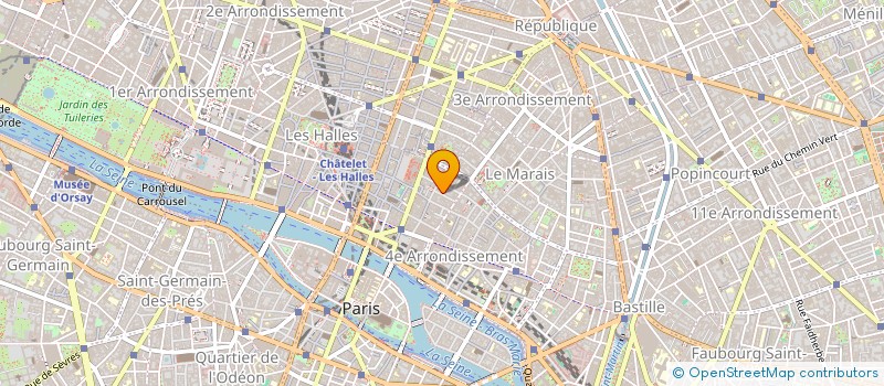 localisation de l'entreprise MONSIEUR JUDICAEL PERRIN  PARIS