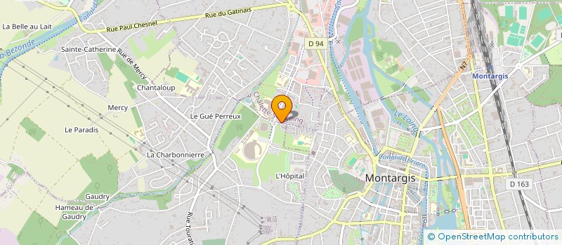 localisation de l'entreprise MONSIEUR JUDICAEL RAZAFIMARO BENOIT à CHALETTE-SUR-LOING