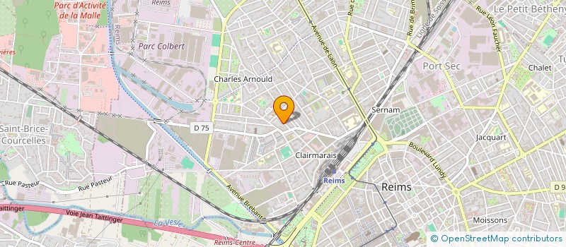 localisation de l'entreprise MONSIEUR JUDICAEL REMUS  REIMS