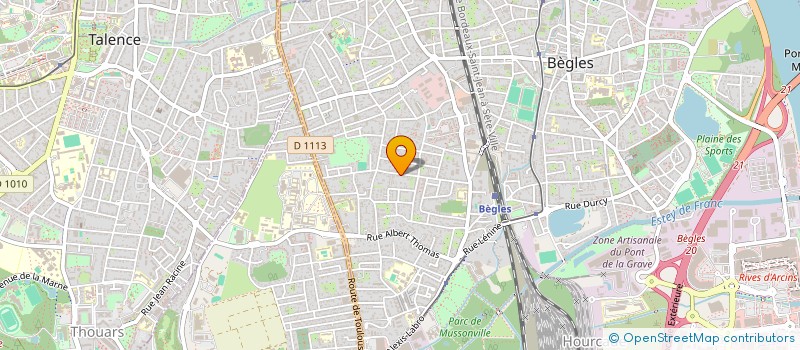 localisation de l'entreprise MONSIEUR JUDICAEL RIBAULT à BEGLES