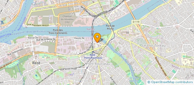 localisation de l'entreprise MONSIEUR JUDICAEL TOQUET  NANTES