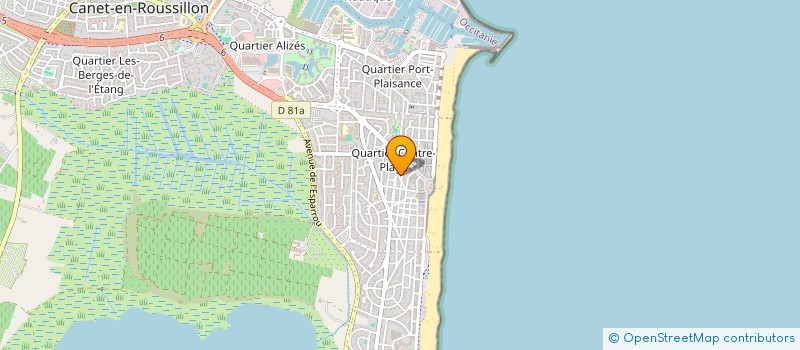 localisation de l'entreprise MONSIEUR JUGOSLAV STEVIC  CANET-EN-ROUSSILLON