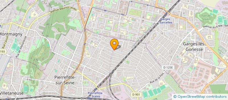 localisation de l'entreprise MONSIEUR JUGURTA TAZGART  PARIS