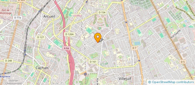 localisation de l'entreprise MONSIEUR JUGURTHA BOUDEFOUA à VILLEJUIF