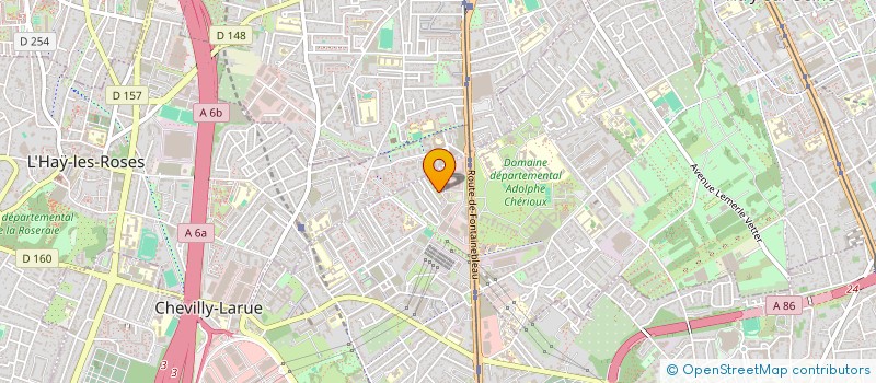 localisation de l'entreprise MONSIEUR JUGURTHA CHERID  CHEVILLY-LARUE