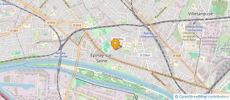 localisation de l'entreprise MONSIEUR JUGURTHA GUERMAH à EPINAY SUR SEINE