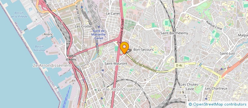 localisation de l'entreprise MONSIEUR JUGURTHA LARBI à MARSEILLE