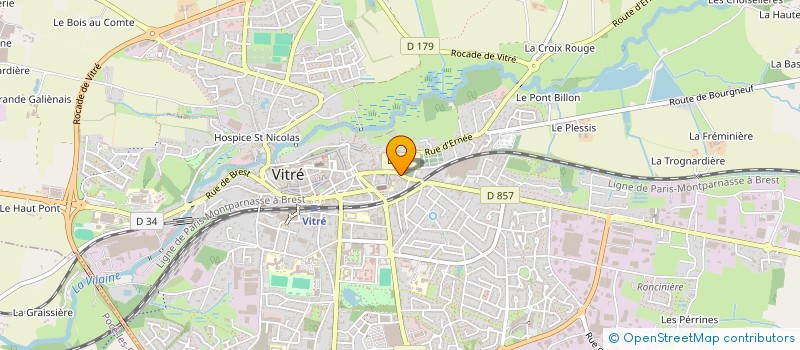 localisation de l'entreprise MONSIEUR JUGURTHA METOUCHI  VITRE