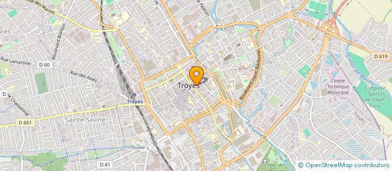 localisation de l'entreprise MONSIEUR JUGURTHA MOUMOU  LA CHAPELLE-SAINT-LUC