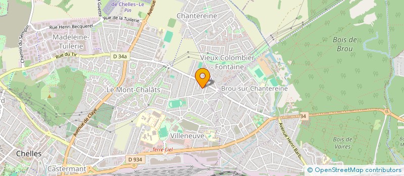 localisation de l'entreprise MONSIEUR JUGURTHA NAIT-SIDNAS  CHELLES