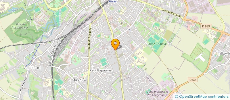 localisation de l'entreprise MONSIEUR JUGURTHA OUZZIR  ACHICOURT