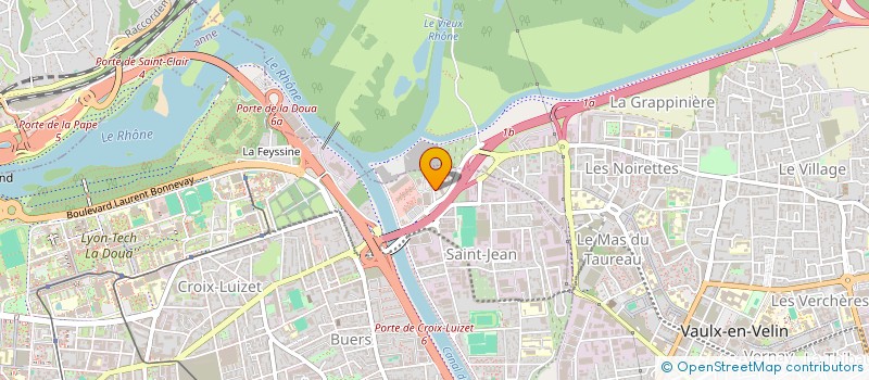 localisation de l'entreprise MONSIEUR JUGURTHA TAMINE  VILLEURBANNE